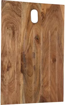 Wooden Cutting Board  (Brown Pack of 1 Dishwasher Safe)