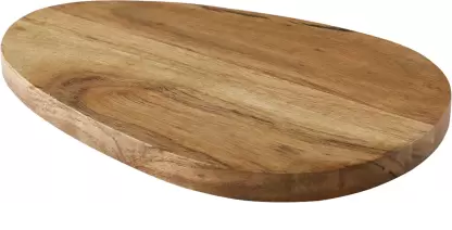 Decorhand Chopping Board , Cheese Board & Wood Cutting Board Wooden Cutting Board  (Brown Pack of 1 Dishwasher Safe)