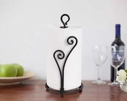 Iron Napkin Holder  (Black)