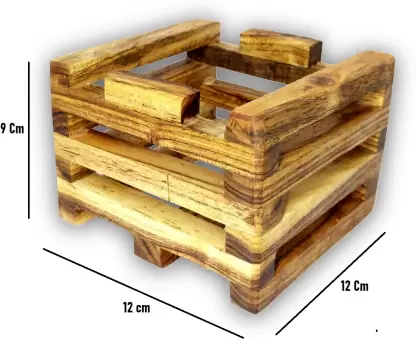 DECORASIA Plant Container Set  (Wood)