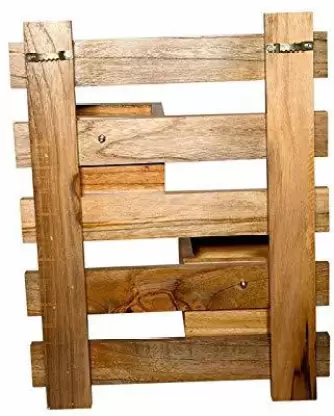 Wooden Hook Holder Plant Container Set  (Wood)