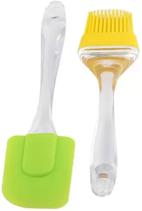 BrushNSpatula BBQ Cake Pastry Non-Stick Spatula  (Pack of 2)