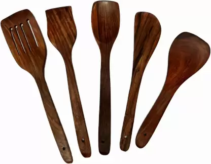 Wooden Spatula  (Pack of 5)1